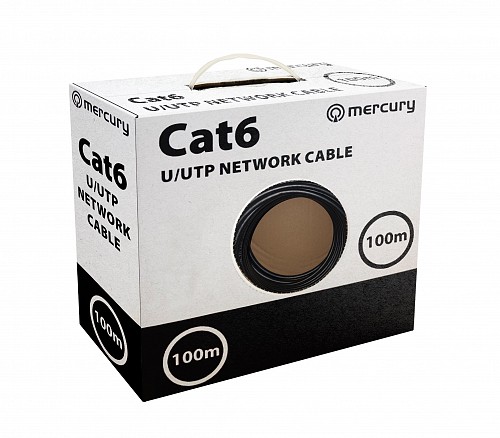 Mercury CAT6 Outdoor Cable CU UTP 100m 808.040UK