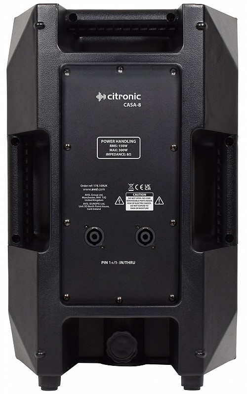 Citronic CASA-8 Passive 8 Full Range Speaker 150W 178.109UK