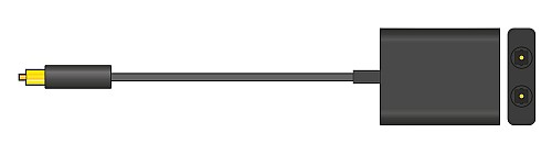 AV:Link Optical TOSlink Splitter 1x2 128.516UK