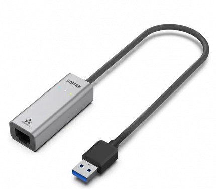 Unitek Converter USB-A to LAN Gigabit Ethernet Alum Y-3464