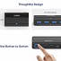Unitek KVM USB-C 2-Port Switch with 4-Port USB Hub H1310A