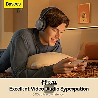 Baseus Wireless Headphones Bowie D05  Grey