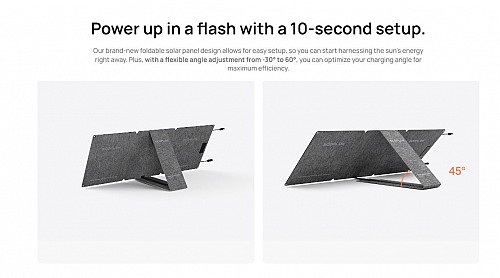 EcoFlow SPP Solar Panel Portable 60W