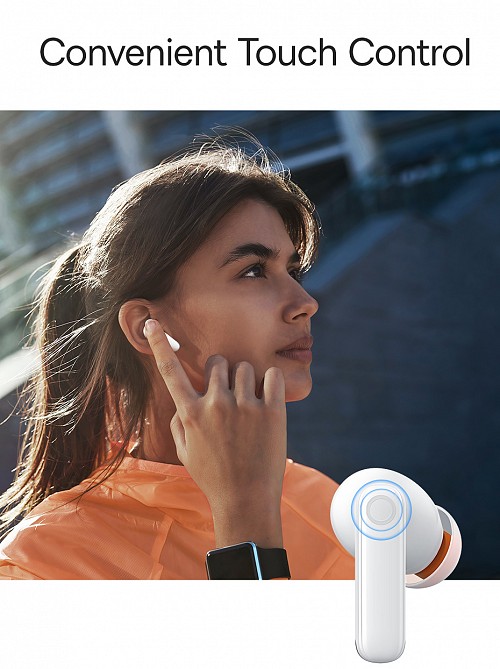 Baseus Headphones In Ear TWS ANC MZ10 White