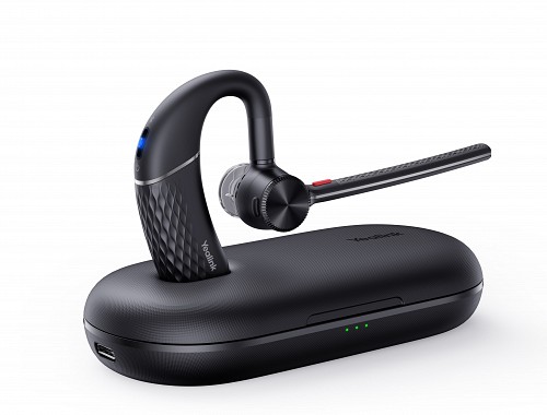 Yealink Headset Wireless Bluetooth 4-Mic NC with Portable Charging Case & BT Dongle BH71 Pro Teams
