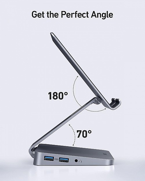 Anker Work 551 USB-C Tablet Stand Hub 8in1