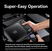 Baseus Car Jump Start Booster & Powerbank 26800maH 3000A