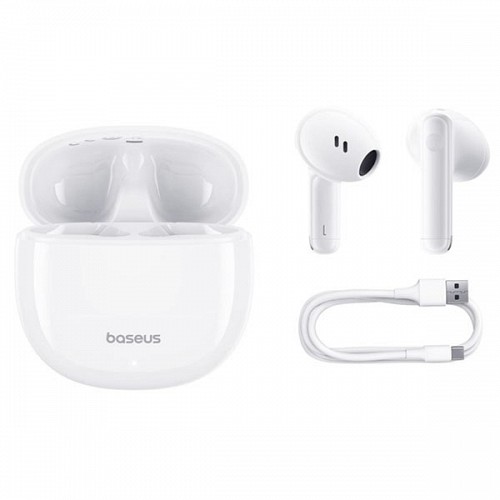 Baseus Headphones In Ear TWS Bowie E13 Moon White