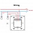 Sonoff T52C-WiFi Smart Wall Touch Switch 2-Button White