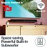 Majority SNOWDON II 2.1 Soundbar with Built In Subwoofer 120W BT & Optical Black (EU)
