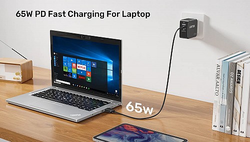 Unitek UCL USB-C to DC Cable 1.8m 65W for Acer 5.5*1.7mm C14119BK