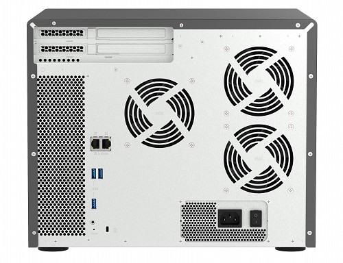 QNAP NAS 16-Bay Tower Intel Eight-Core, 8GB RAM, Triple PCIe Slots, Dual 2.5GbE Ports & SSD Caching TS-1655