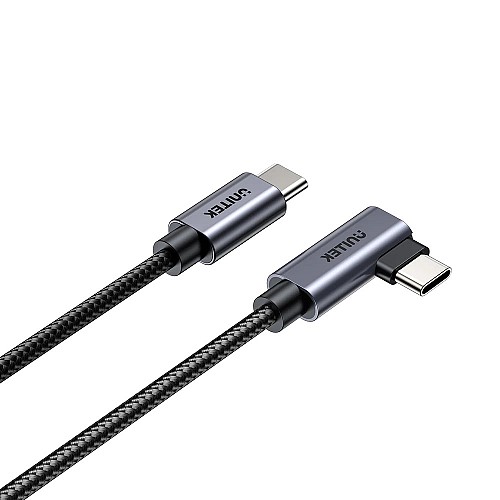 Unitek MC USB-C Cable PD100W L-Shape 5.0m C14123BK-5M