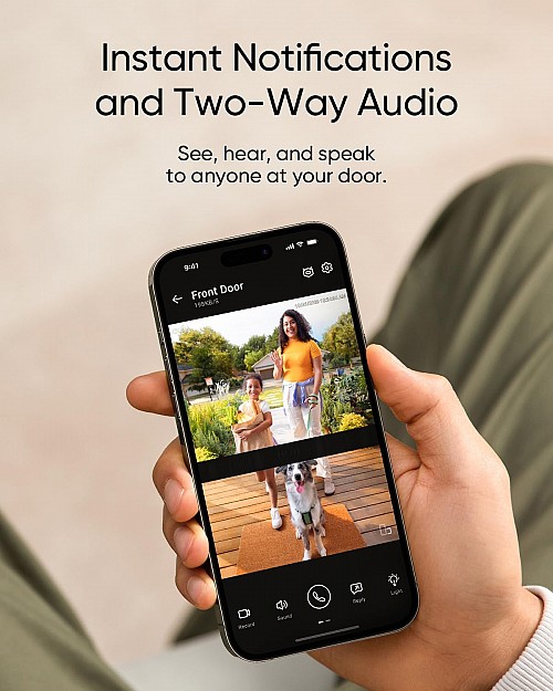 Anker Eufy Security Video Doorbell E340 Dual Camera With Edge HomeBase Mini