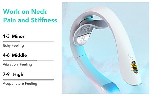 SKG K5 Pro Neck Massager with 4 modes of Pulse & 3 Level Heating