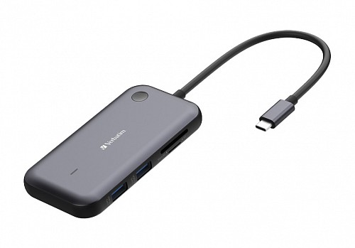 Verbatim Share My Screen USB-C Wireless Display Adapter 1080P with Hub WDA-01