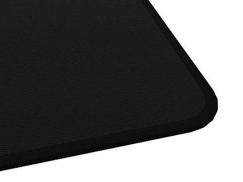 Natec COLORS SERIES Medium Mousepad Obsidian Black