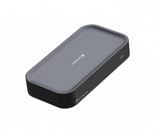Verbatim Share My Screen USB-C Wireless Display Adapter 1080P with Hub WDA-01
