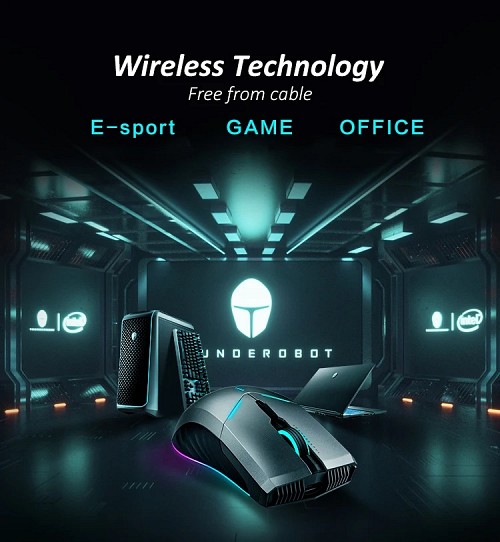 Thunderobot ML701 Wireless Gaming Rechargeable Mouse