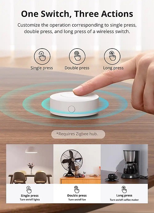 SONOFF Zigbee Smart Button SNZB-01P