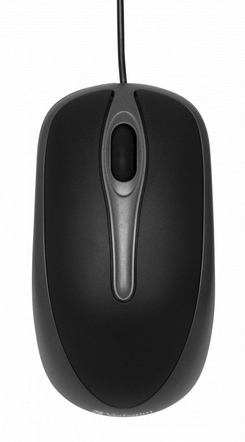 Verbatim Optical Desktop Wired Mouse Black