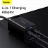 Baseus Charger Desktop 65W 2C+2U EU+100W USB-C Cable Black