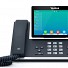 Yealink IP Phone Desktop PoE 7 Gigabit, Color Touch Screen, USB, Expansion, Bluetooth & Wi-Fi T57W