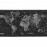 Natec TIME ZONE MAP XL Mousepad Grey Black