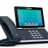 Yealink IP Phone Desktop PoE 7 Gigabit, Color Touch Screen, USB, Expansion, Bluetooth & Wi-Fi T57W