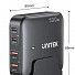 Unitek Charge Desktop 100W 4in1 GaN Charger Black P1229ABK