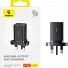 Baseus Charger Wall 40W USB-Cx2 UK MINI GaN5 Black