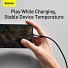 Baseus Cable Lightning to USB-A Tungsten Gold 1.0m Black