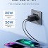 Baseus Charger Wall 40W USB-Cx2 UK MINI GaN5 Black