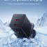 Baseus Charger Wall 40W USB-Cx2 UK MINI GaN5 Black