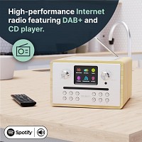 Majority Homerton 2 Mini HiFi with FM Radio, CD Player, Bluetooth, USB & Internet Radio