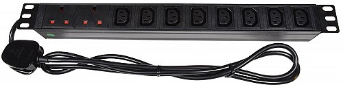 Adastra 10-Gang 8xIEC 2xUK PDU 1.8m 776.497UK