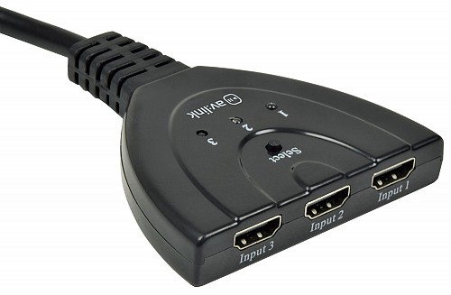 AV:Link HDMI Switch 3-Port Full HD 128.831UK