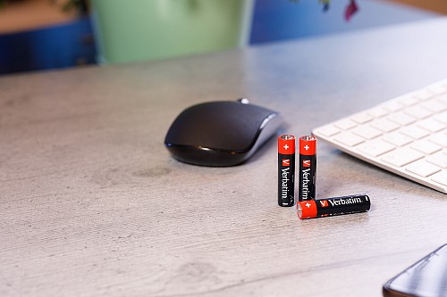 Verbatim Alkaline AAA 4pcs Batteries (Wrap)