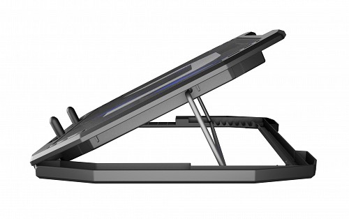 Natec ORIOLE Laptop Cooling Stand 17.3 with 3 Fans/LED/2xUSB