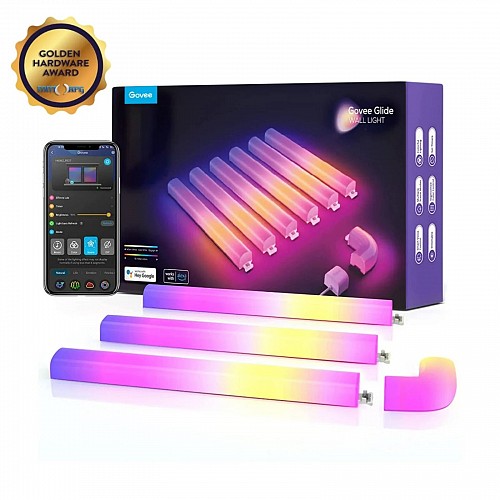 Govee Glide RGBIC Wall Light (6tubes+1curve) B6062201