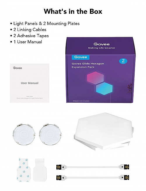 Govee Glide Hexa Light Panels 10pcs B6061