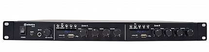Adastra A14 2 x Independent Stereo Zones Amplifier 2x2x50W & 2x Media Players BT/USB/FM 953.414UK