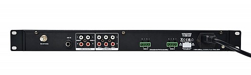 Adastra A14 2 x Independent Stereo Zones Amplifier 2x2x50W & 2x Media Players BT/USB/FM 953.414UK