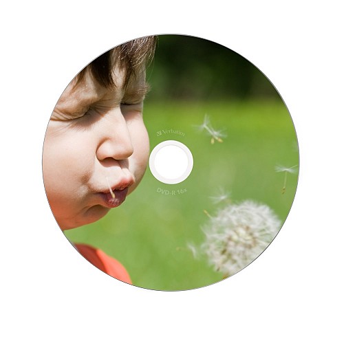 Verbatim DVD-R 4.7GB 16X 25-Pack Spindle Printable 43538