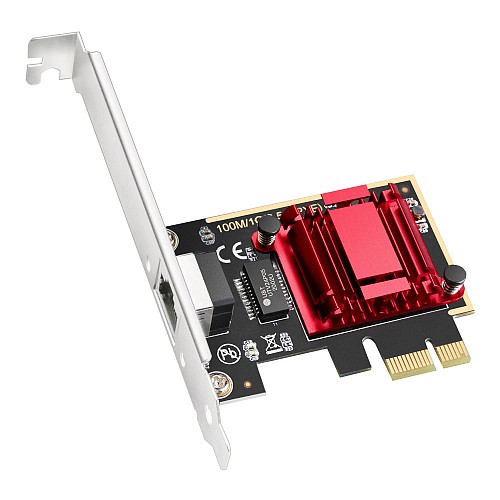 Cudy PCIe Adapter 2.5Gbs Ethernet PE25