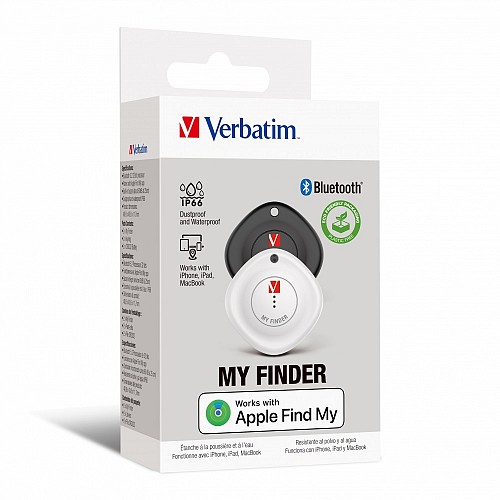 Verbatim My Finder Apple BT Item Finder 2-pk Black MYF-02