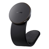 Baseus C02 Pro Wireless Dashboard Magnetic Car Charger Black