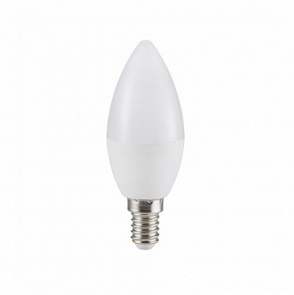 V-TAC LED Bulb E14 Candle 4.5W CW 6500K 21173