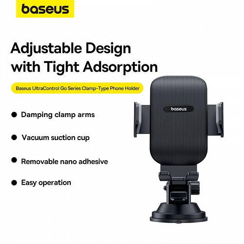 Baseus Car Holder Dash/Wind UltraControl Go Series Black