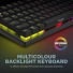 Armaggeddon MKA-2C Neo White Mechanical Gaming Keyboard 87 Brown Keys